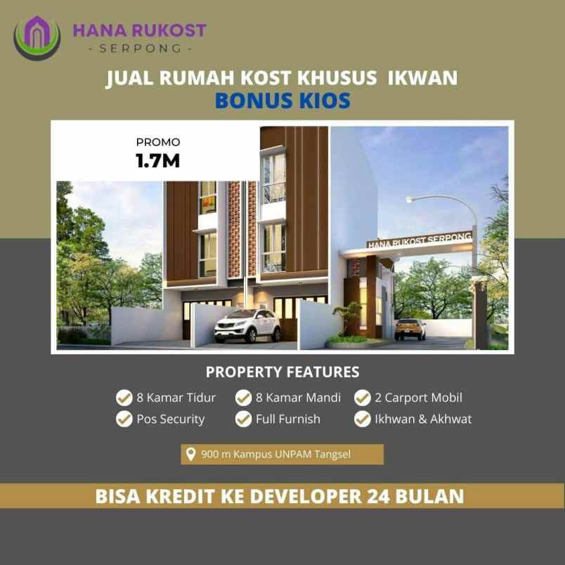 dijual rumah serpong