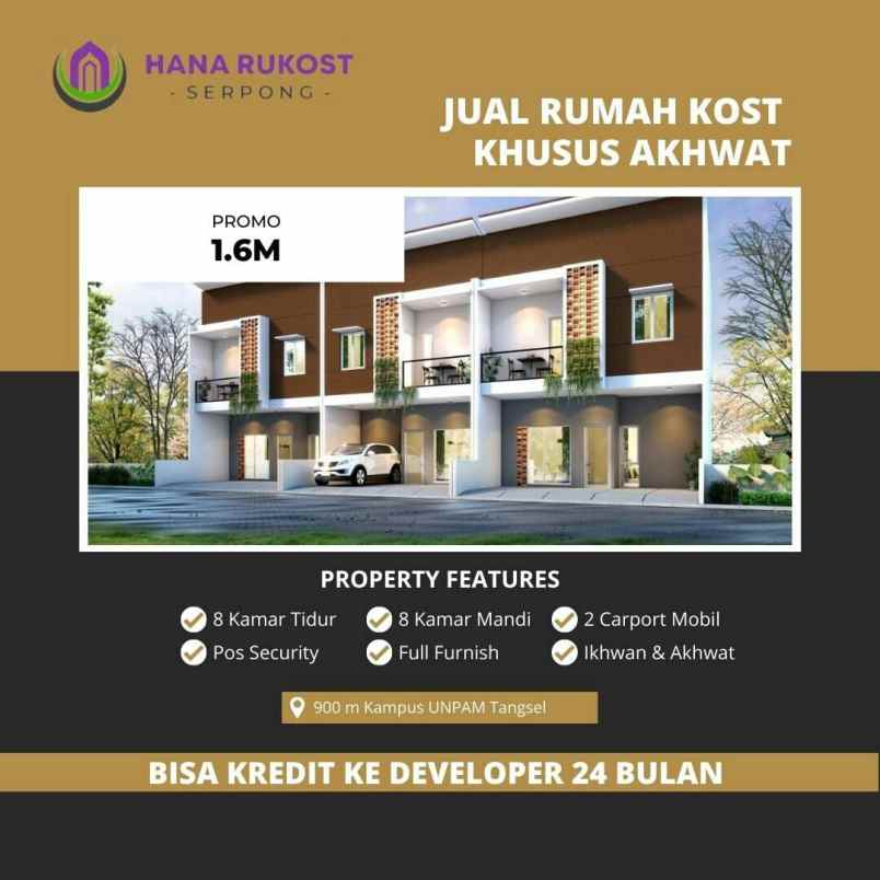 dijual rumah serpong