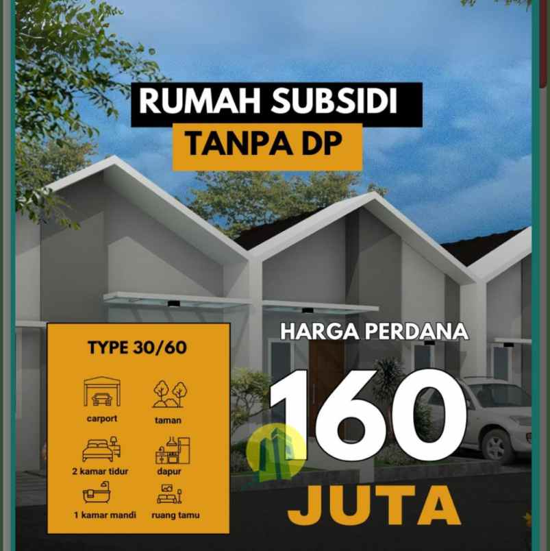 dijual rumah tambak