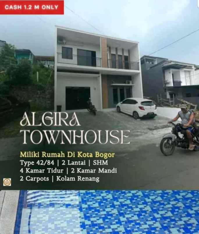 dijual rumah villa bantarjati