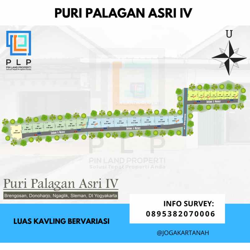 dijual tanah brengosan donoharjo