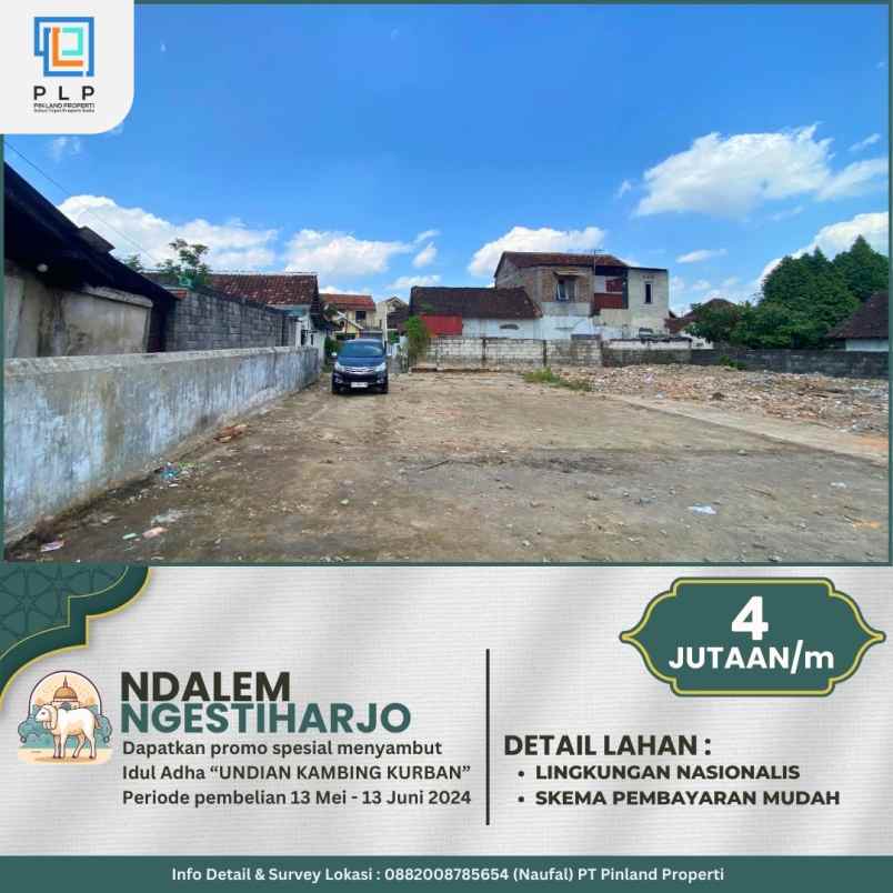 dijual tanah cungkuk ngestiharjo