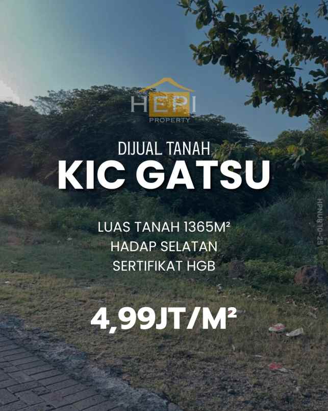 dijual tanah di kic gatsu semarang