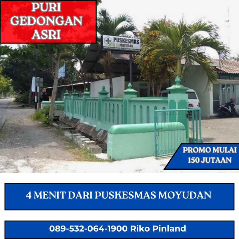 dijual tanah gedongan sumberagung