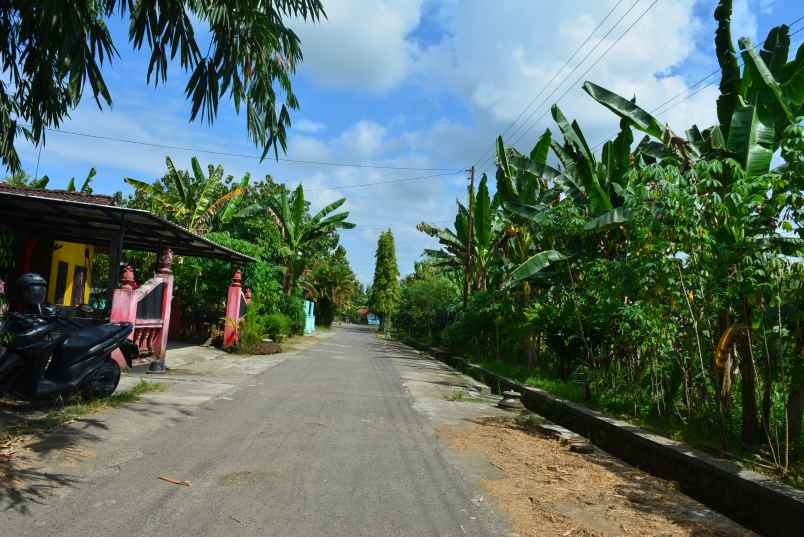 dijual tanah godean sleman shm pekarangan