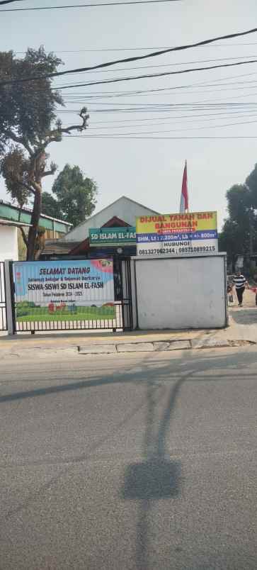 dijual tanah jalan raya ceger