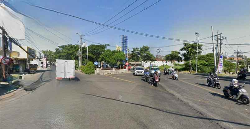 dijual tanah jalan raya wiyung