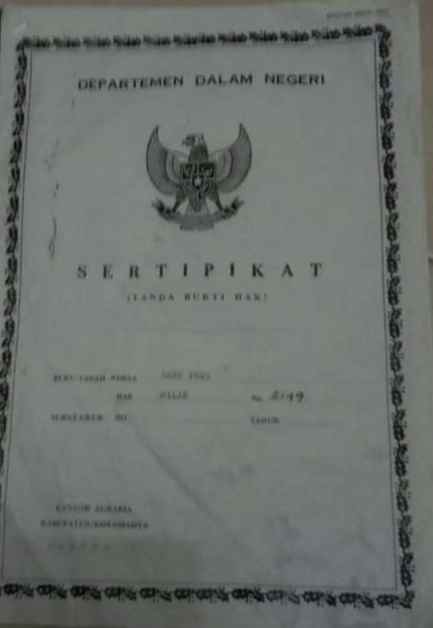 dijual tanah jl diponegoro