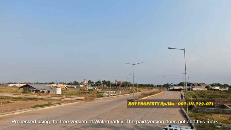 dijual tanah jl marunda makmur