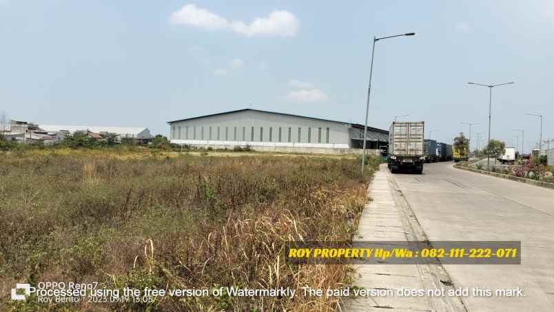 dijual tanah jl marunda makmur