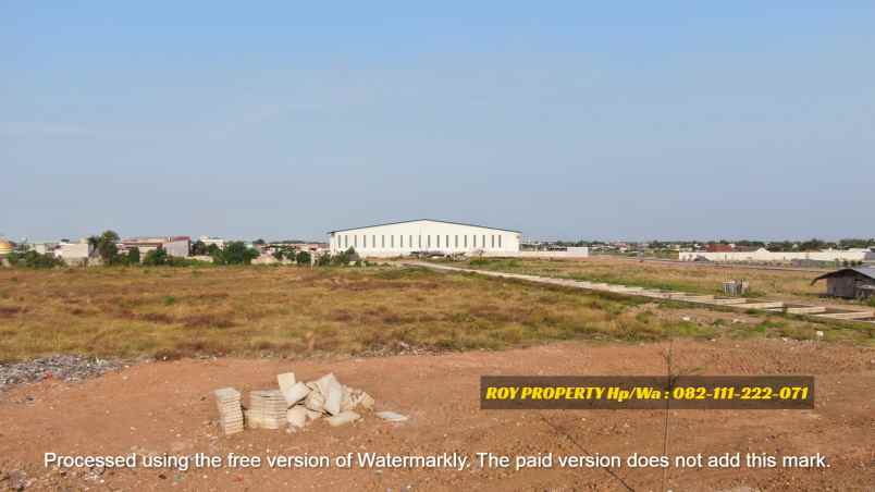 dijual tanah jl marunda makmur