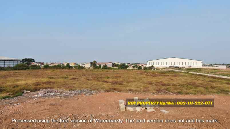 dijual tanah jl marunda makmur