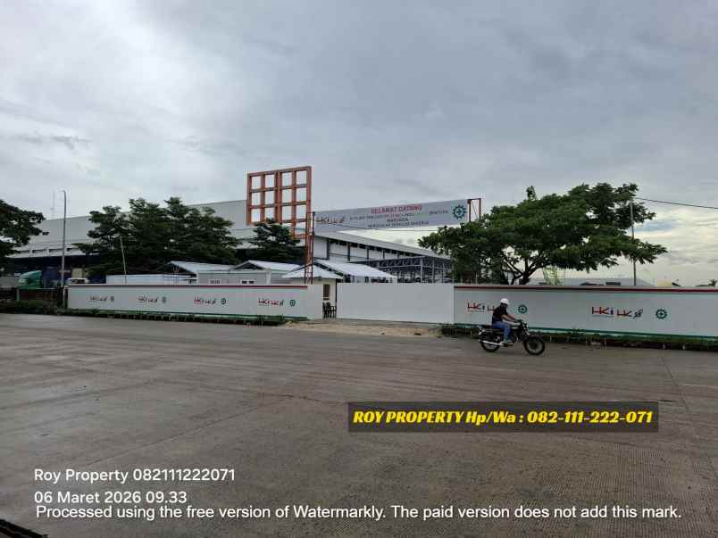 dijual tanah jl marunda makmur