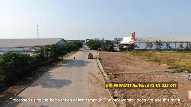 dijual tanah jl marunda makmur