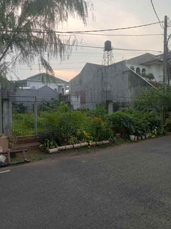 dijual tanah jl pondok kelapa duren