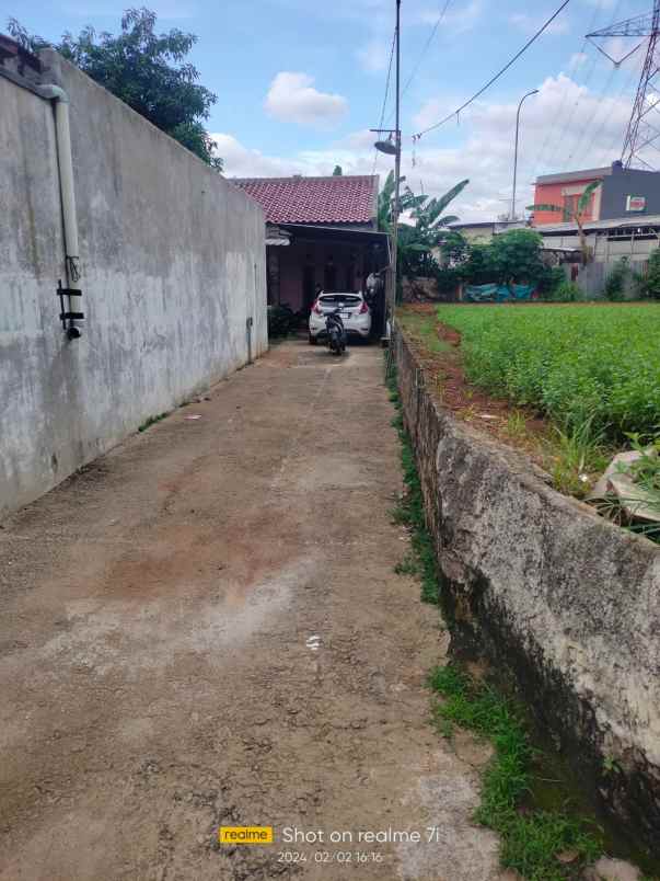 dijual tanah jl pulo mangga kel grogol