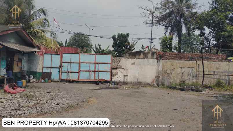 dijual tanah jl raya cakung cilincing