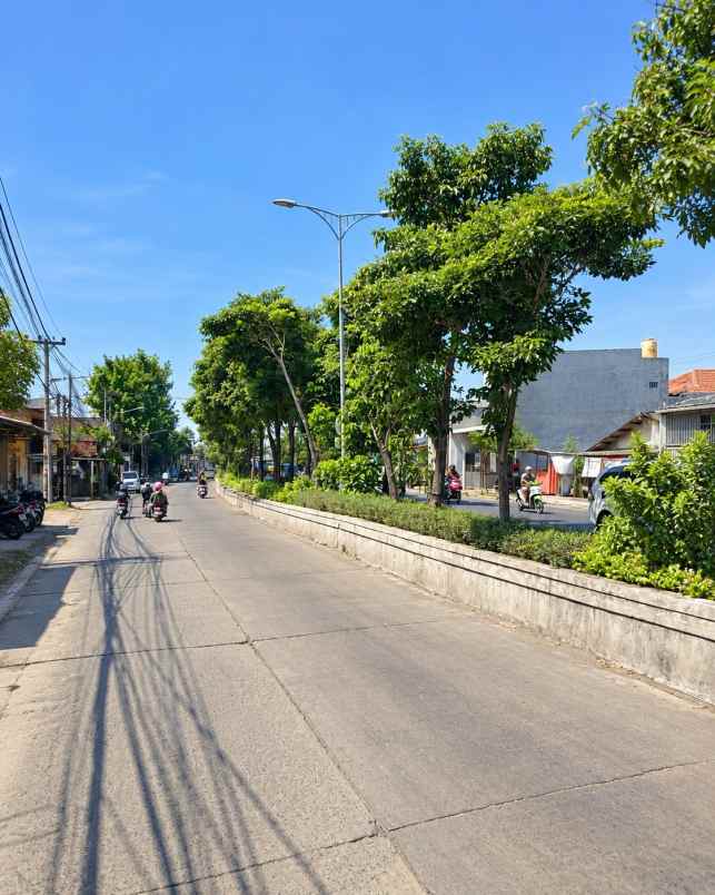 dijual tanah jl raya manukan kulon surabaya