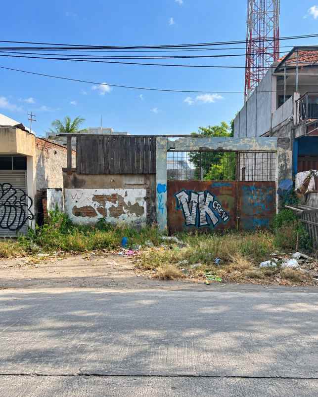 dijual tanah jl raya manukan kulon surabaya