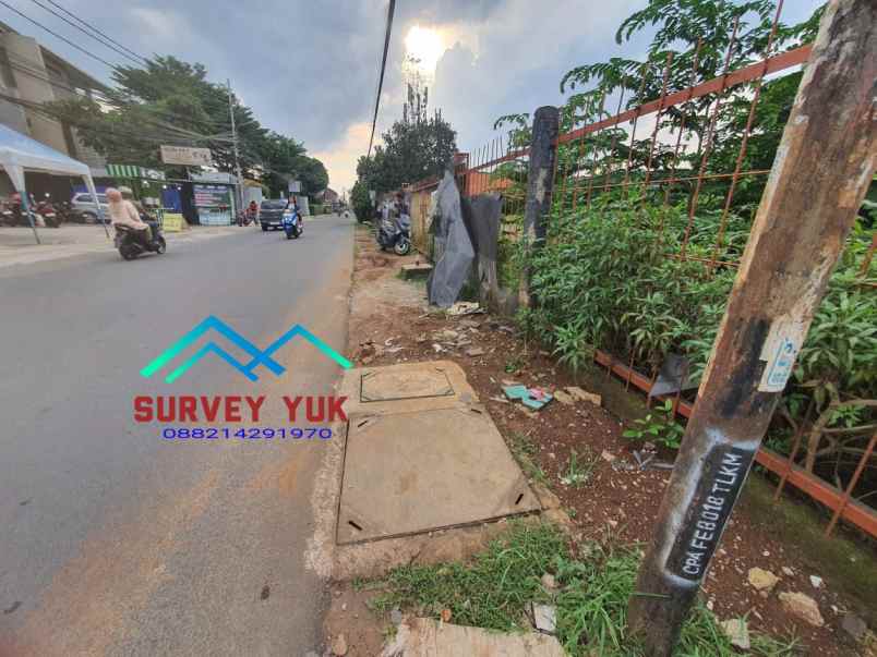 dijual tanah jl raya wr supratman kp utan