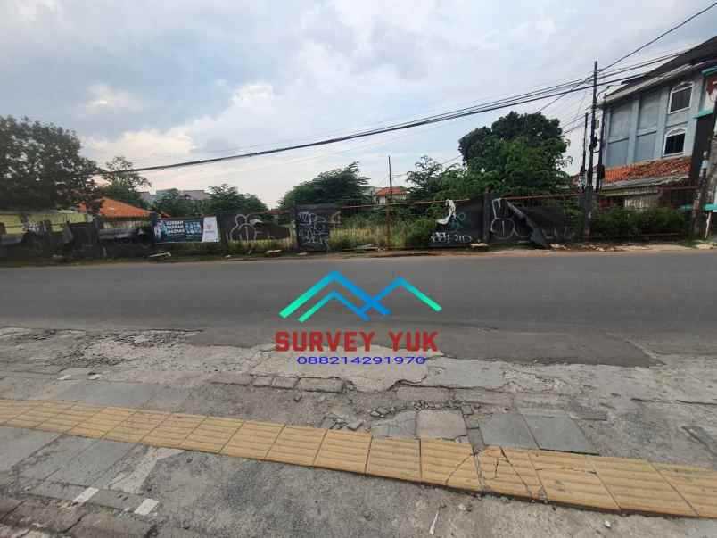 dijual tanah jl raya wr supratman kp utan