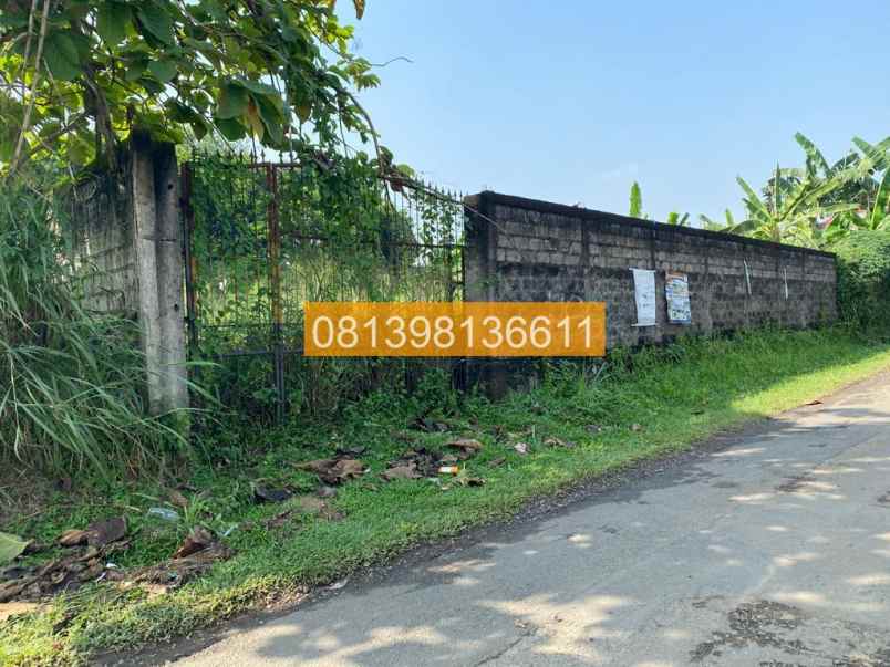 dijual tanah jl swadaya iii 24 sukahati