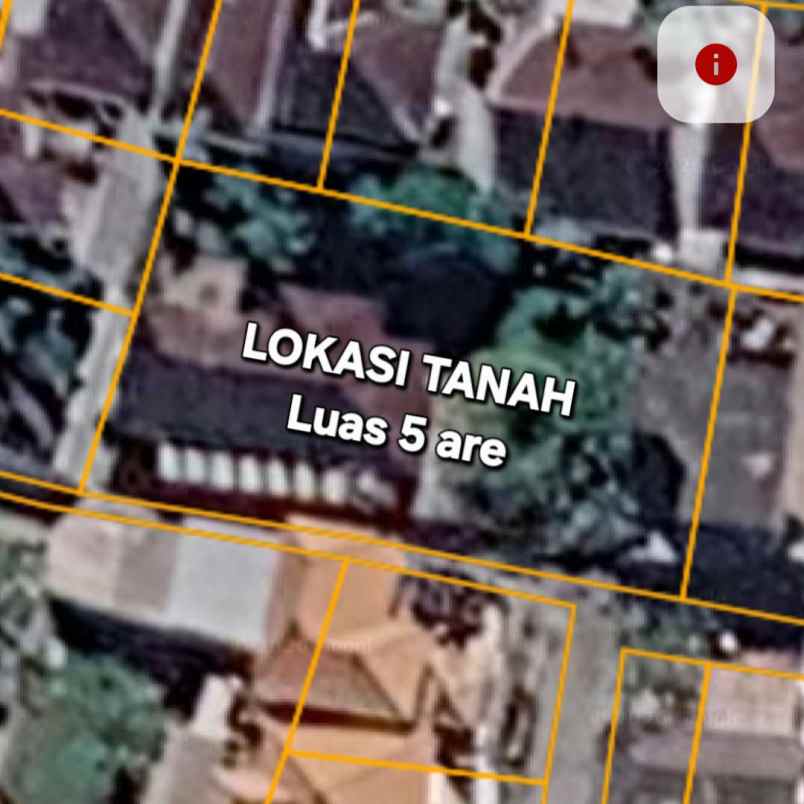 dijual tanah jl tirta jaya