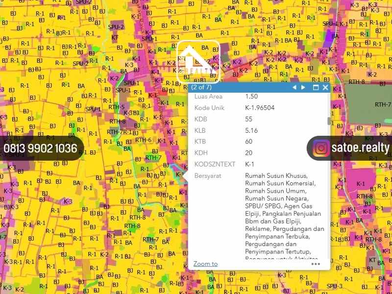 dijual tanah jl warung jati barat