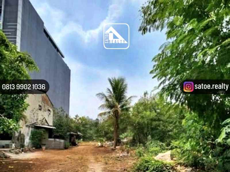 dijual tanah jl warung jati barat