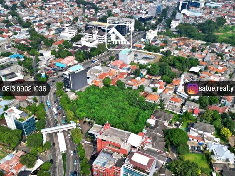 dijual tanah jl warung jati barat