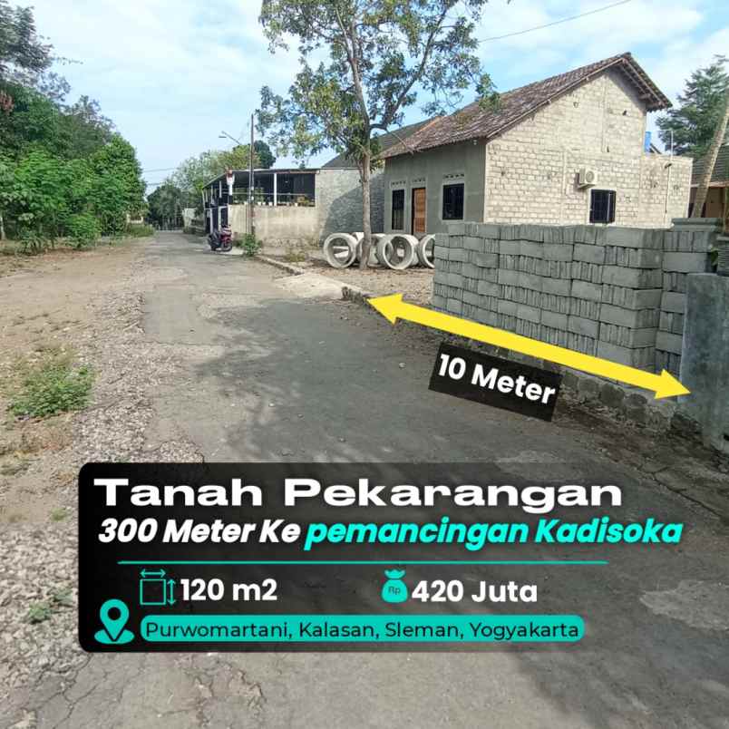 dijual tanah kadisoka