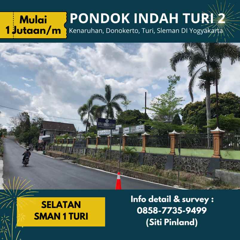 dijual tanah kenaruhan donokerto turi