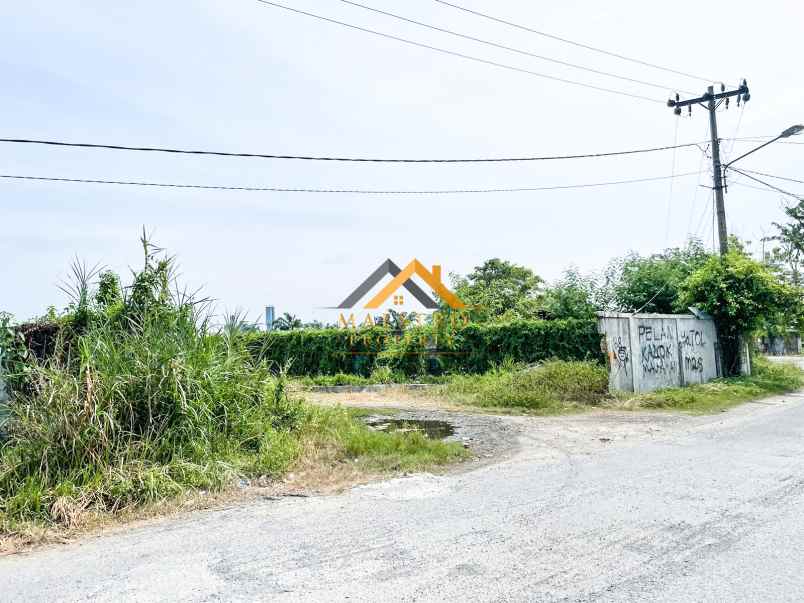 dijual tanah kosong jalan p danau siombak jl takenaka