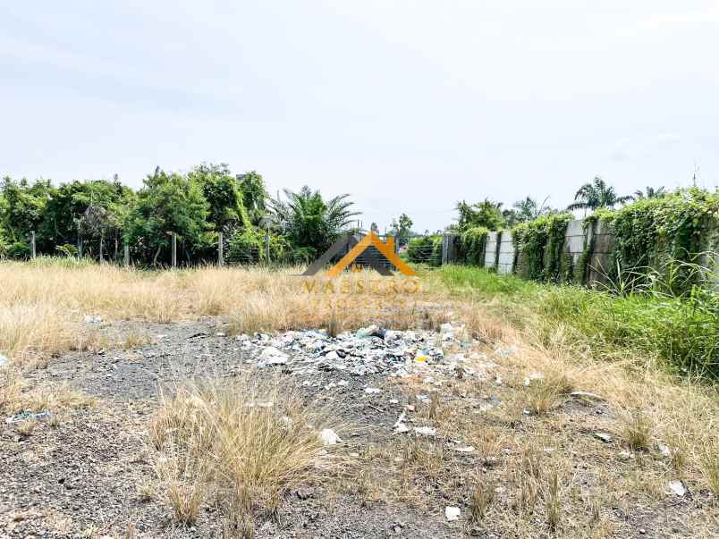 dijual tanah kosong jalan p danau siombak jl takenaka