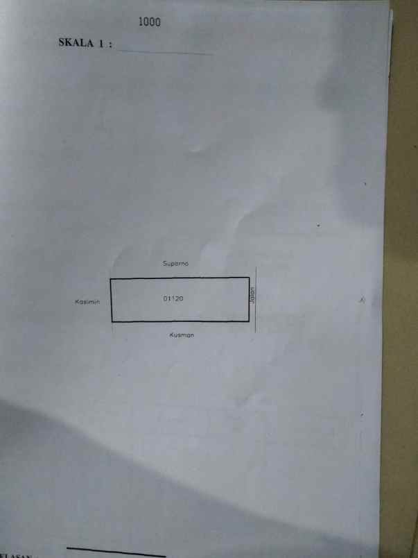 dijual tanah lemah abang dibal kec