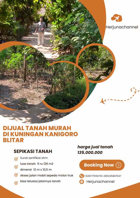 dijual tanah murah cocok untuk bikin rumah hunian