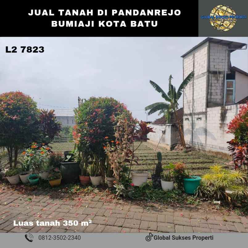 dijual tanah pandanrejo