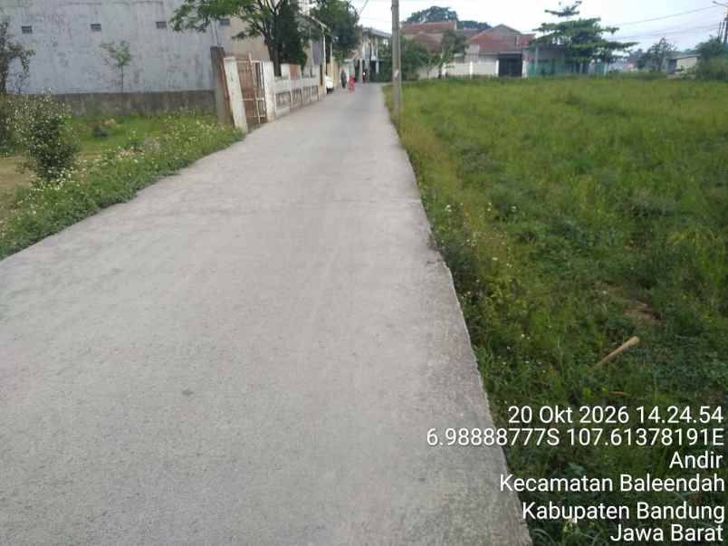dijual tanah pinggir jalan