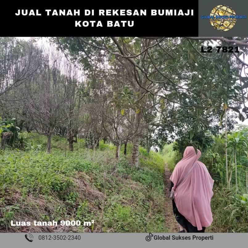 dijual tanah rekesan bulukerto