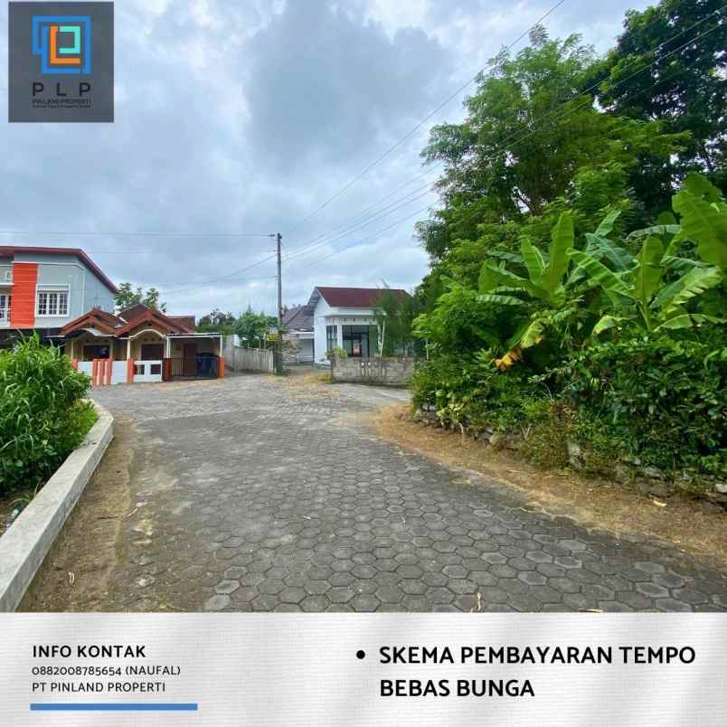 dijual tanah sanggrahan caturharjo