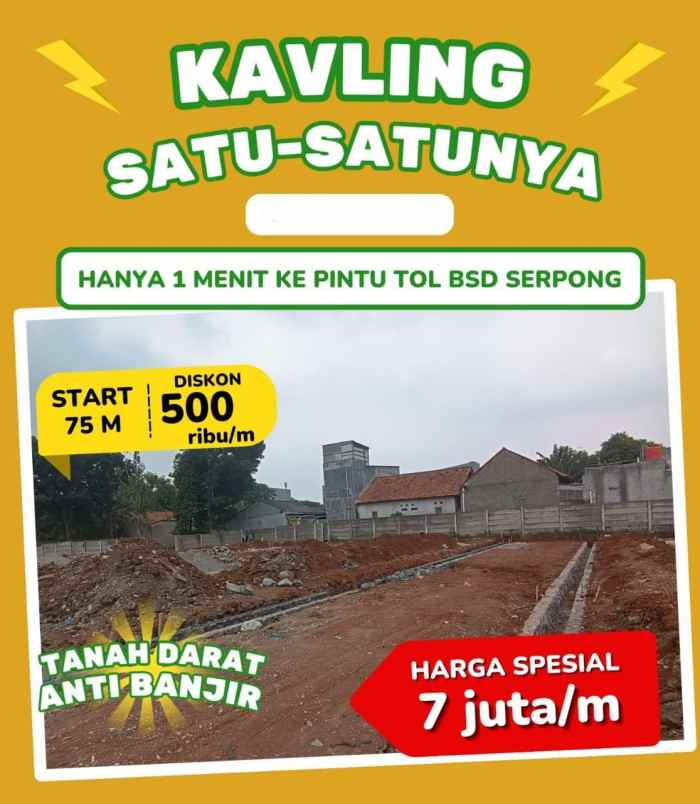 dijual tanah sip 767