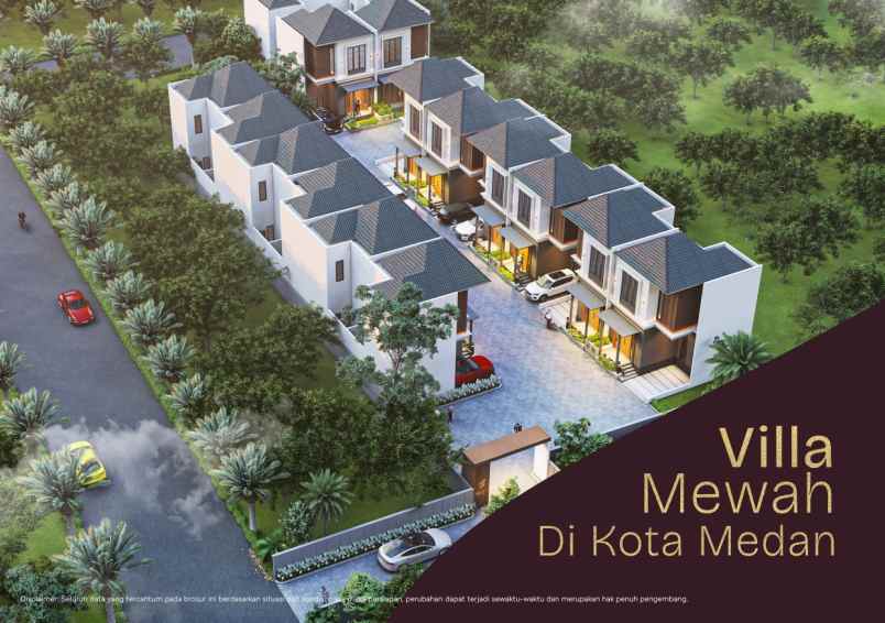 dijual villa felman haus jalan gaperta