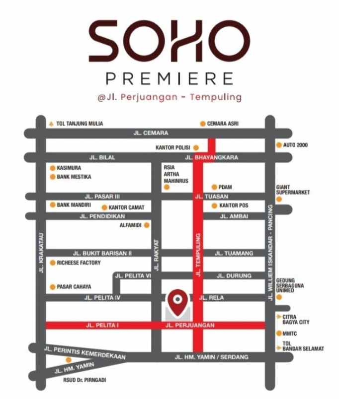 dijual villa jalan bilal ujung