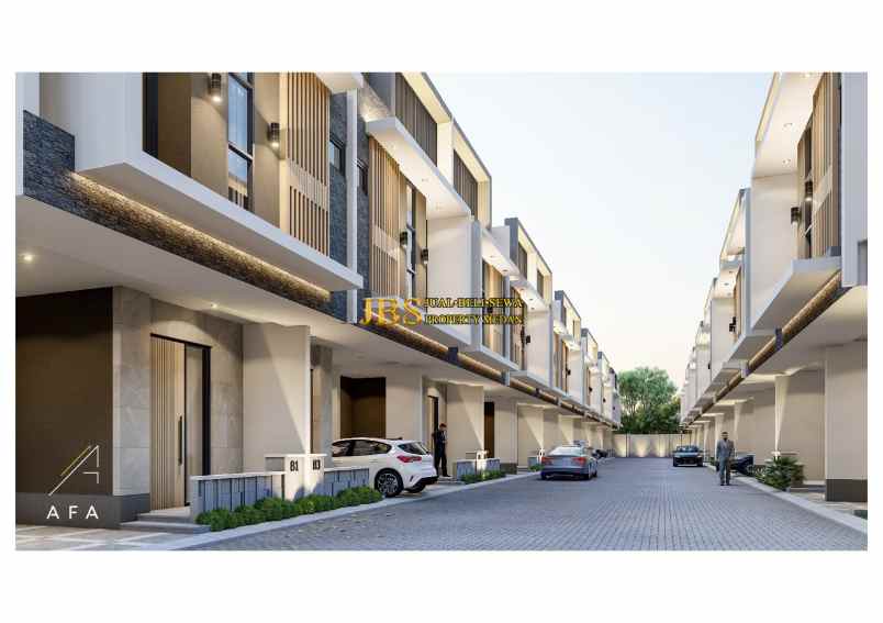 dijual villa komplek eastcotts