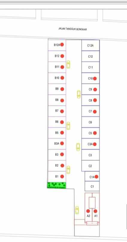 dijual villa komplek eastcotts