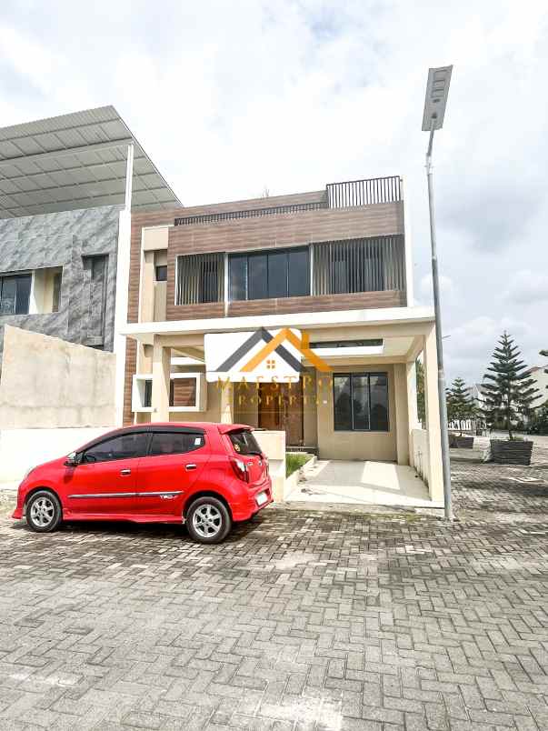 dijual villa komplek green park type