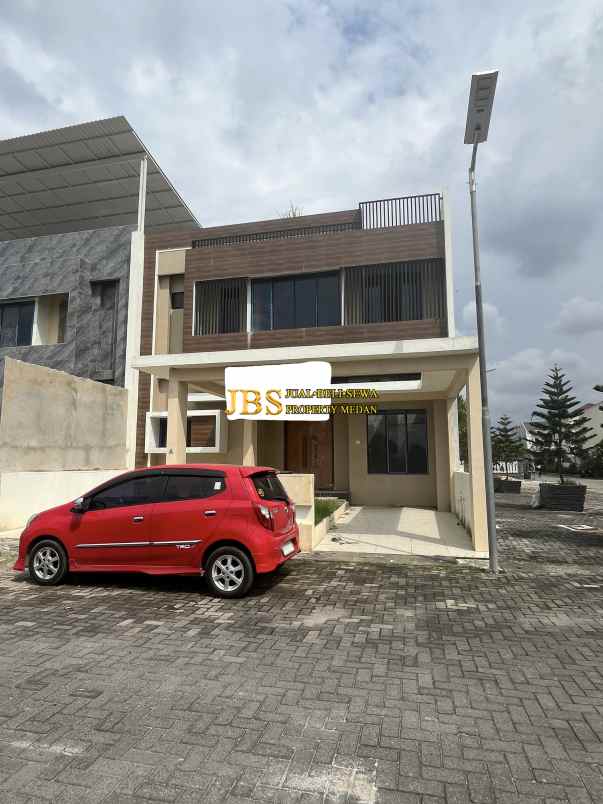 dijual villa komplek green park type willow