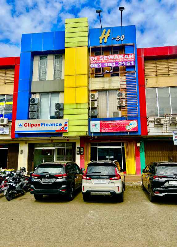 disewakan ruko gudang kantor grand wisata jl