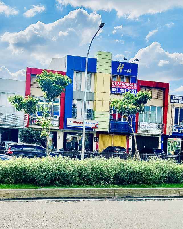 disewakan ruko gudang kantor grand wisata jl