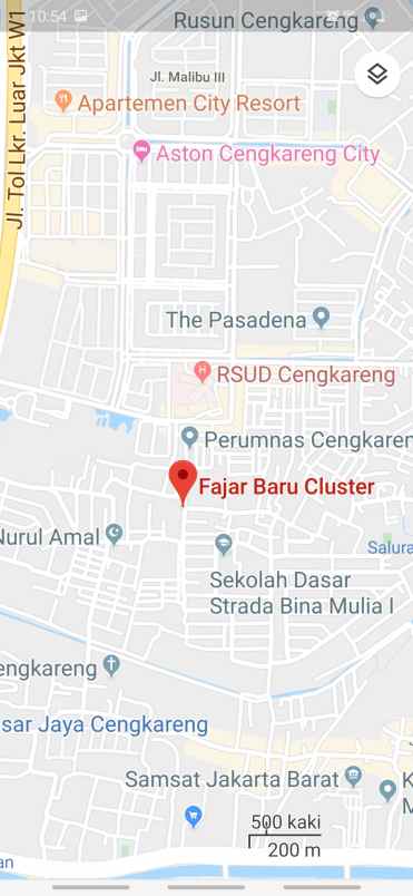 disewakan rumah perumnas galunggung c19 no